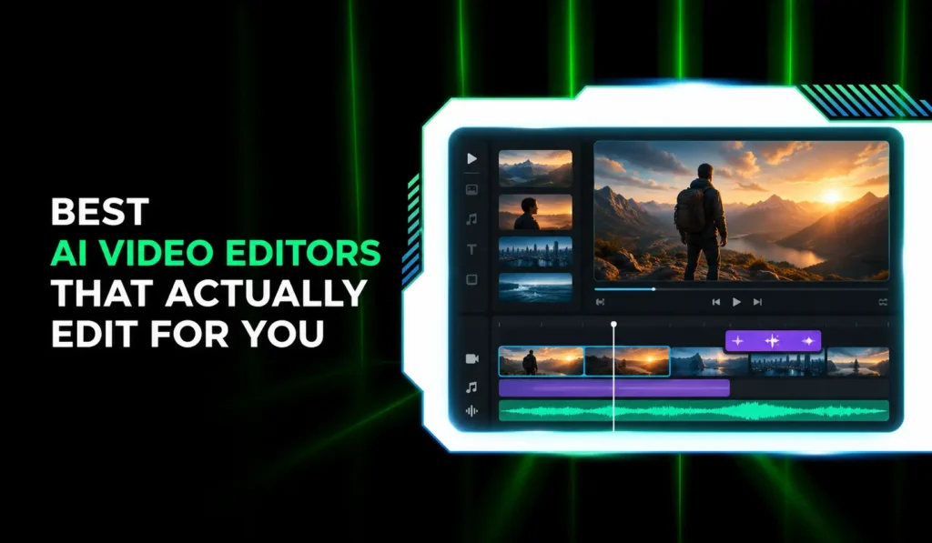 Best AI Video Editors that actually edit for you