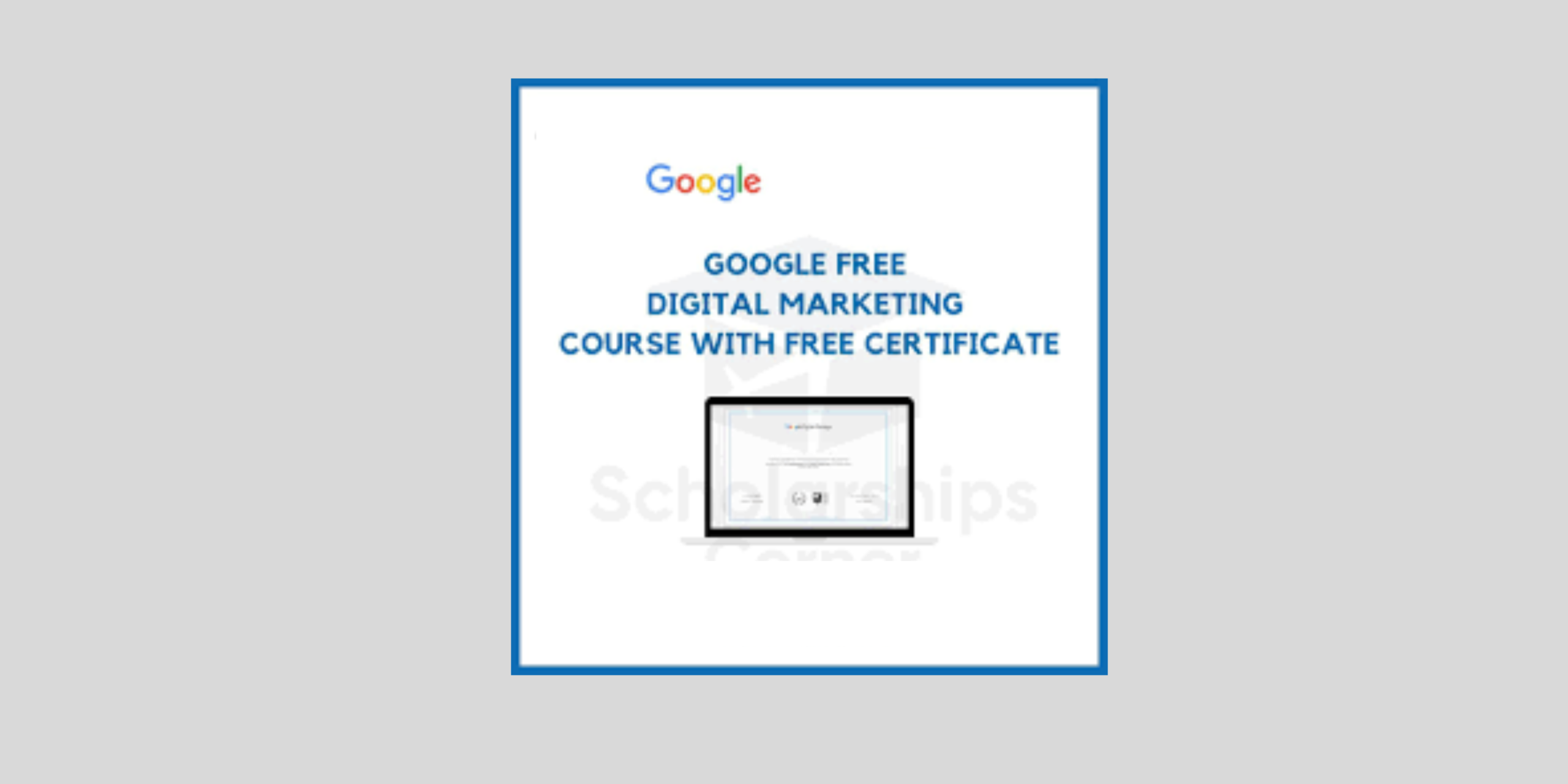 Digital Marketing Certificate