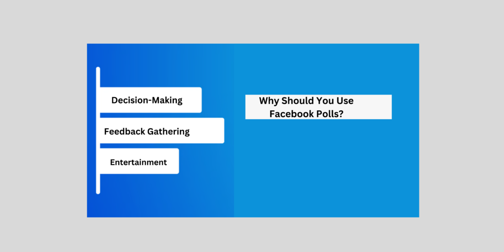 why can t you create a poll on facebook anymore