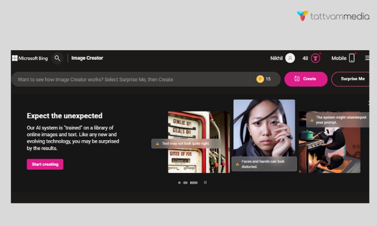 Bing Image Creator