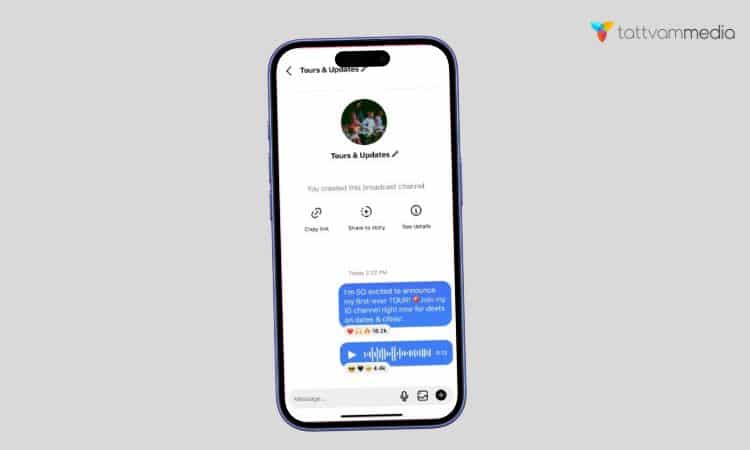 Creating a Instagram Broadcast Channel