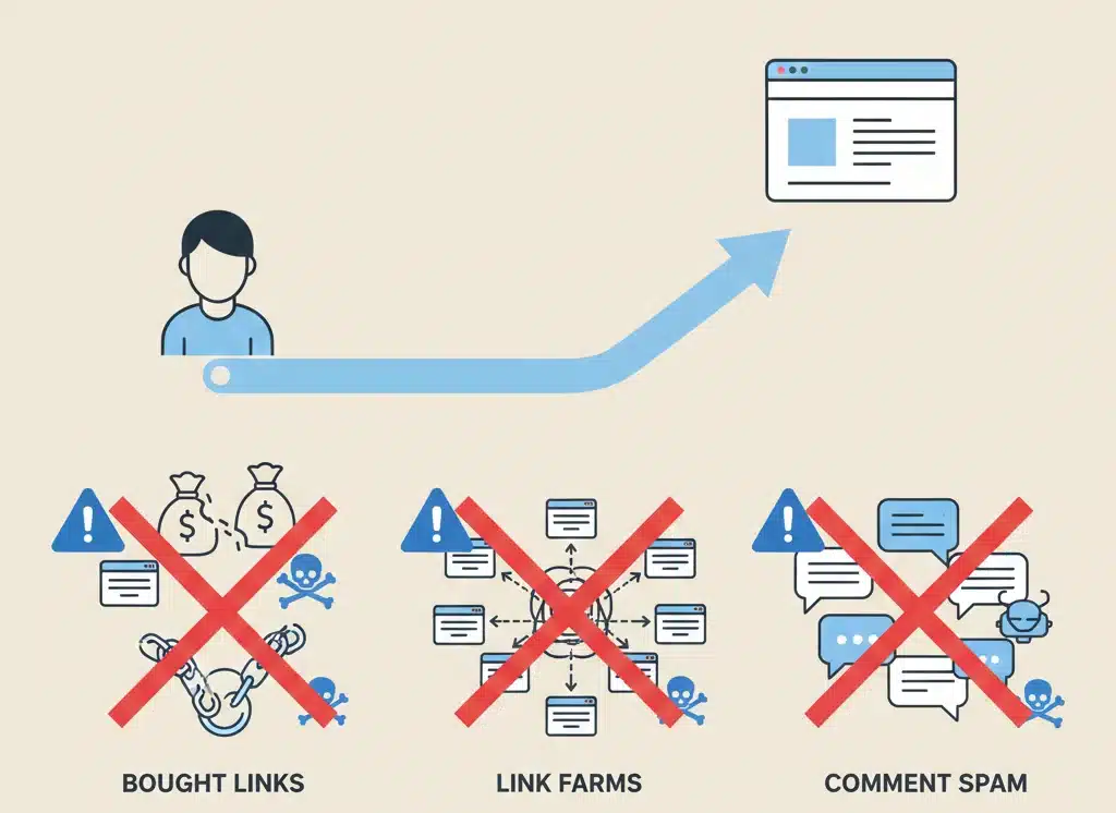 Examples of Spammy Link Practices
