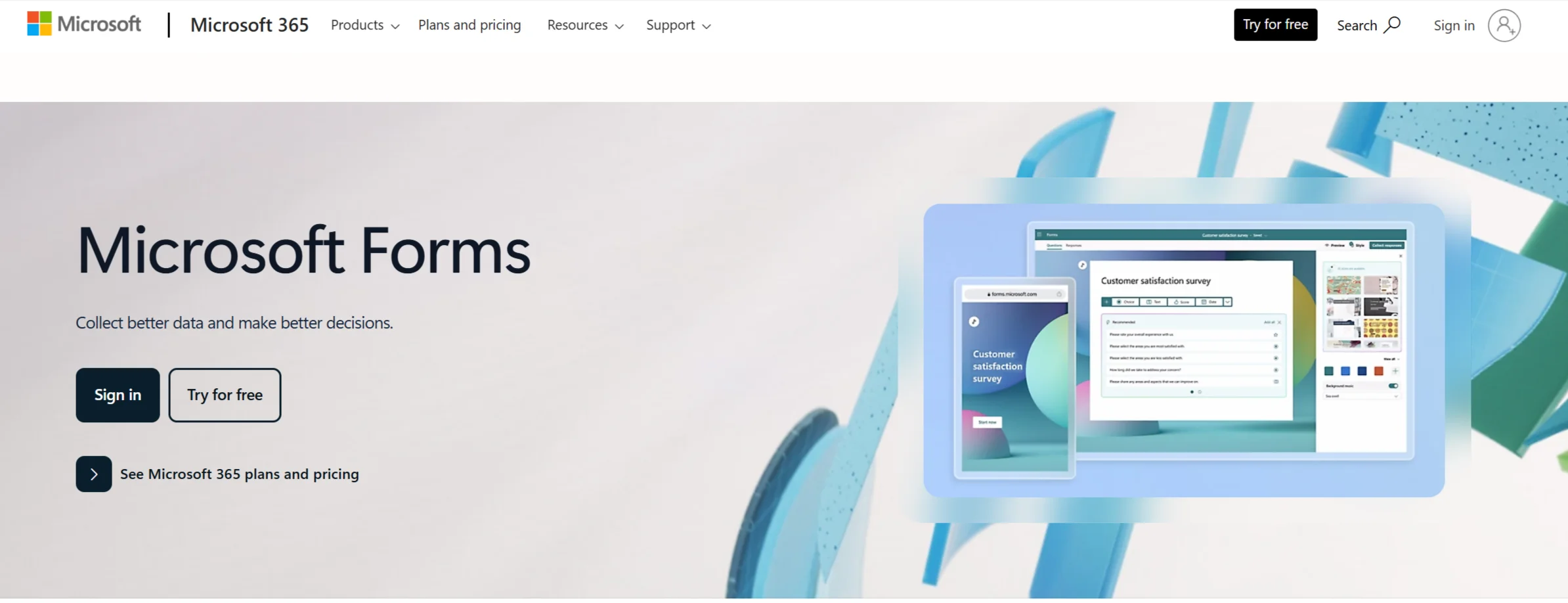 Microsoft Forms