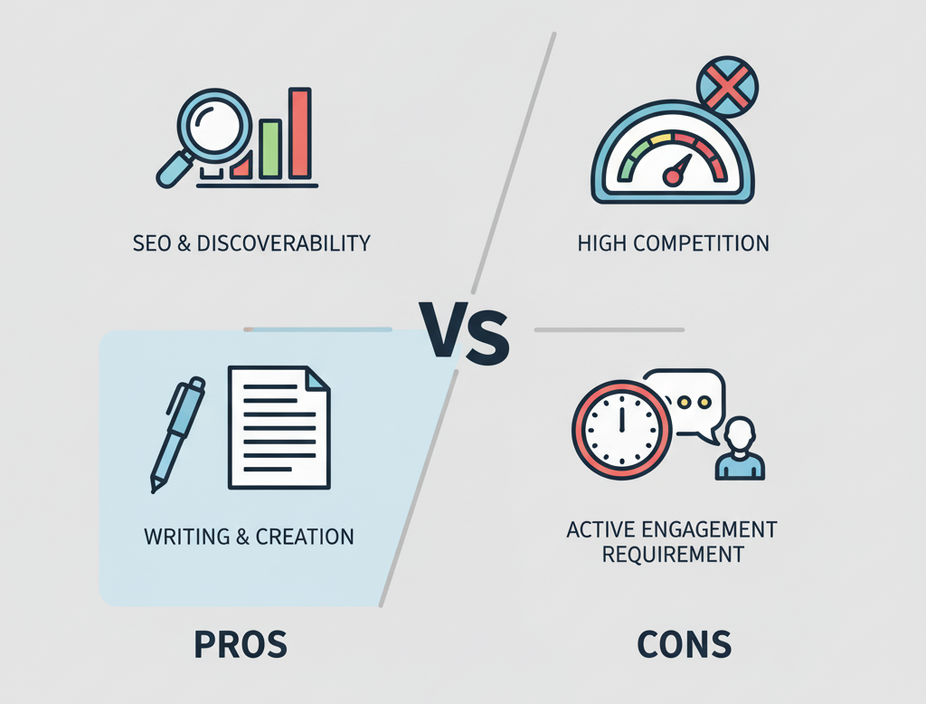 pros and cons of blogs