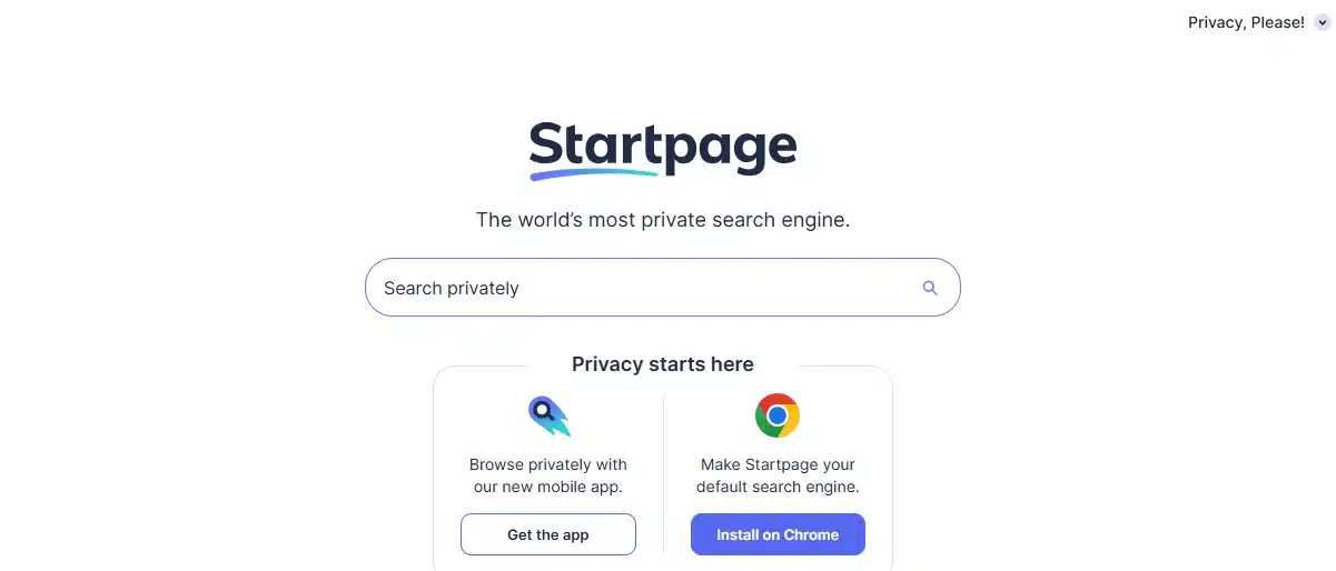Startpage