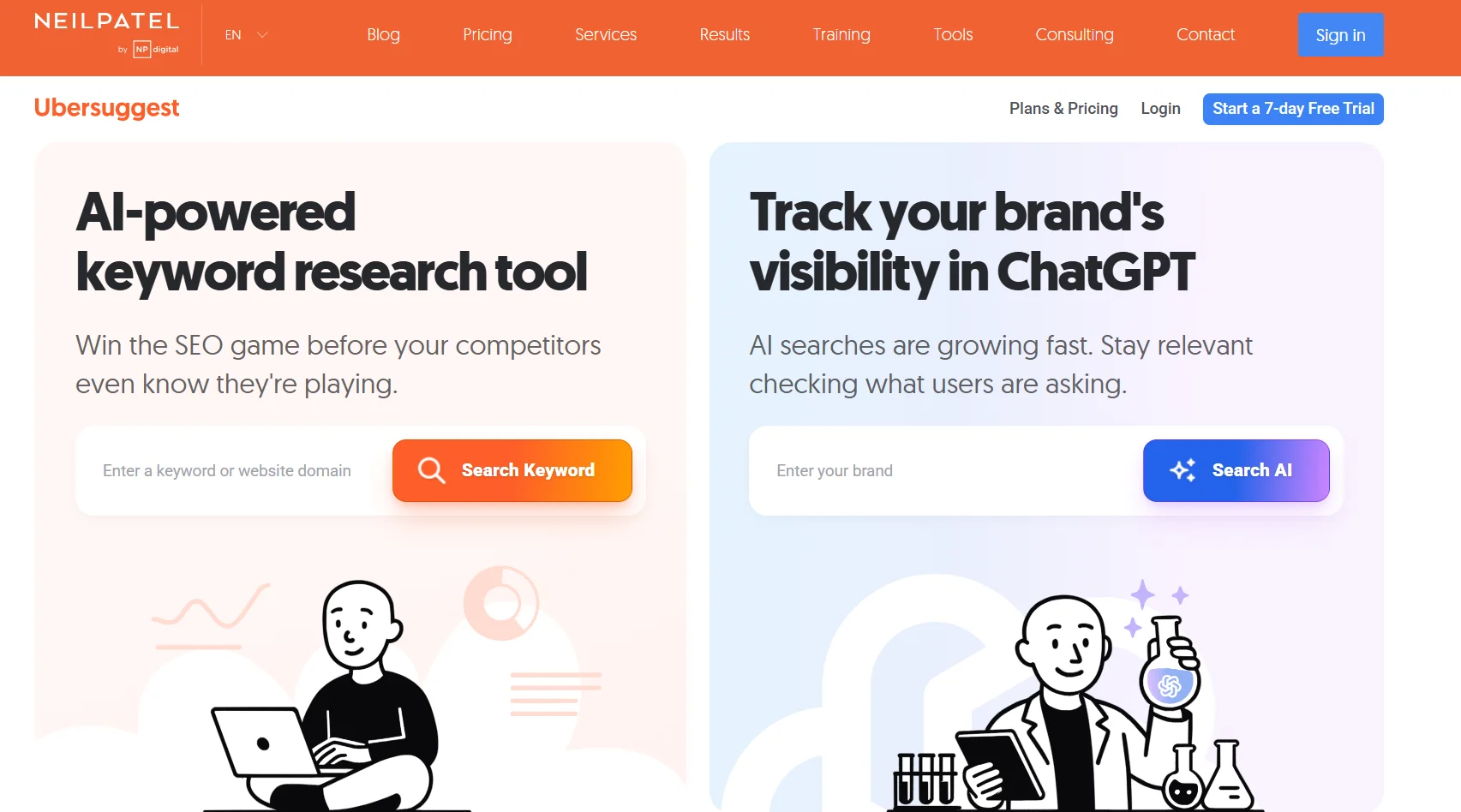 Ubersuggest