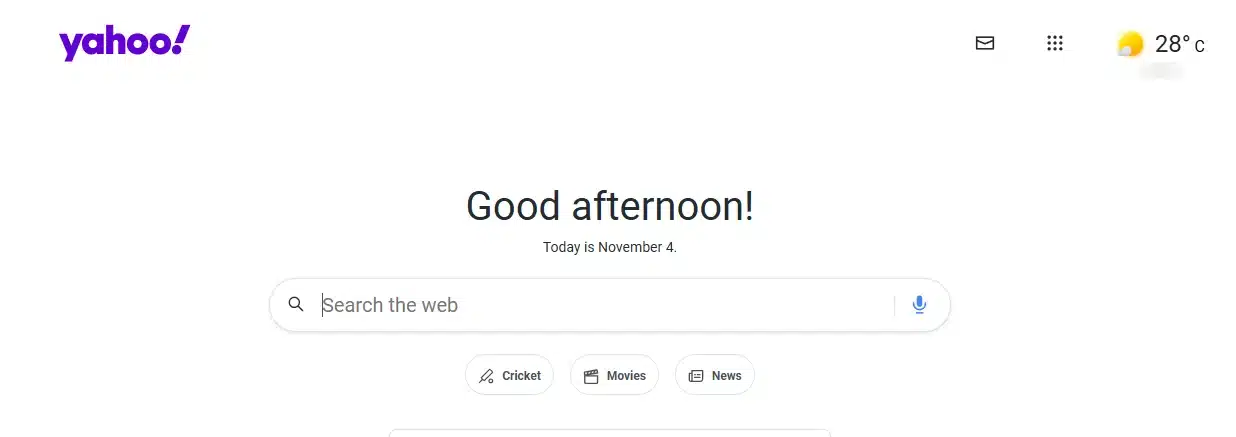Yahoo Search