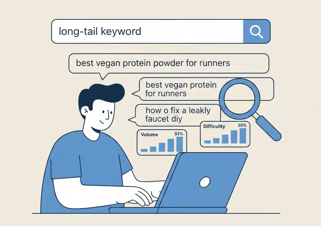 Long-tail keywords