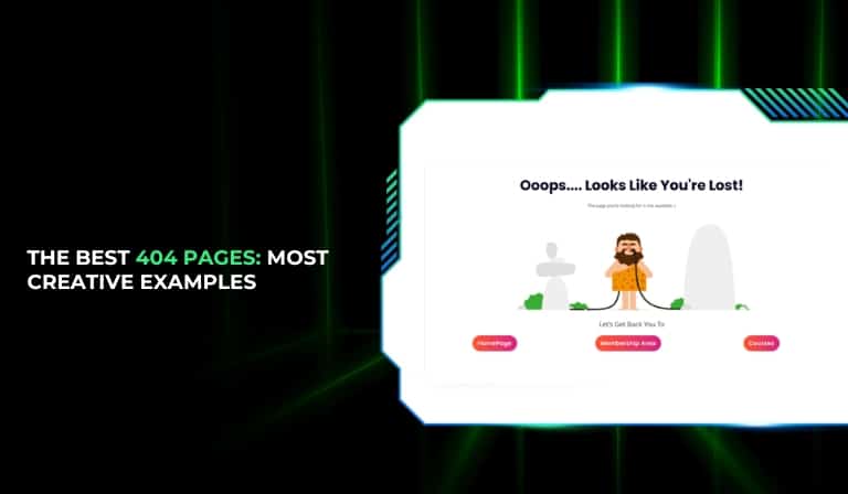 The Best 404 Pages 30 Most Creative Examples