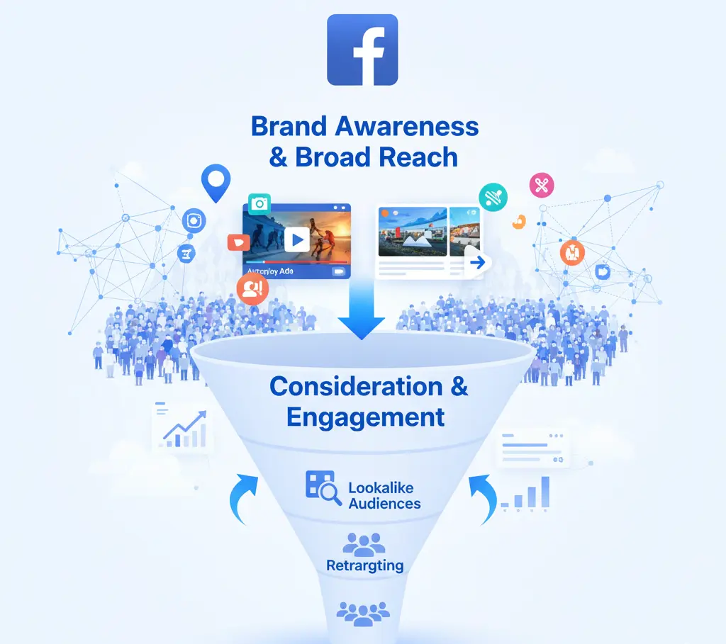 Facebook Ads Top and Middle Funnel