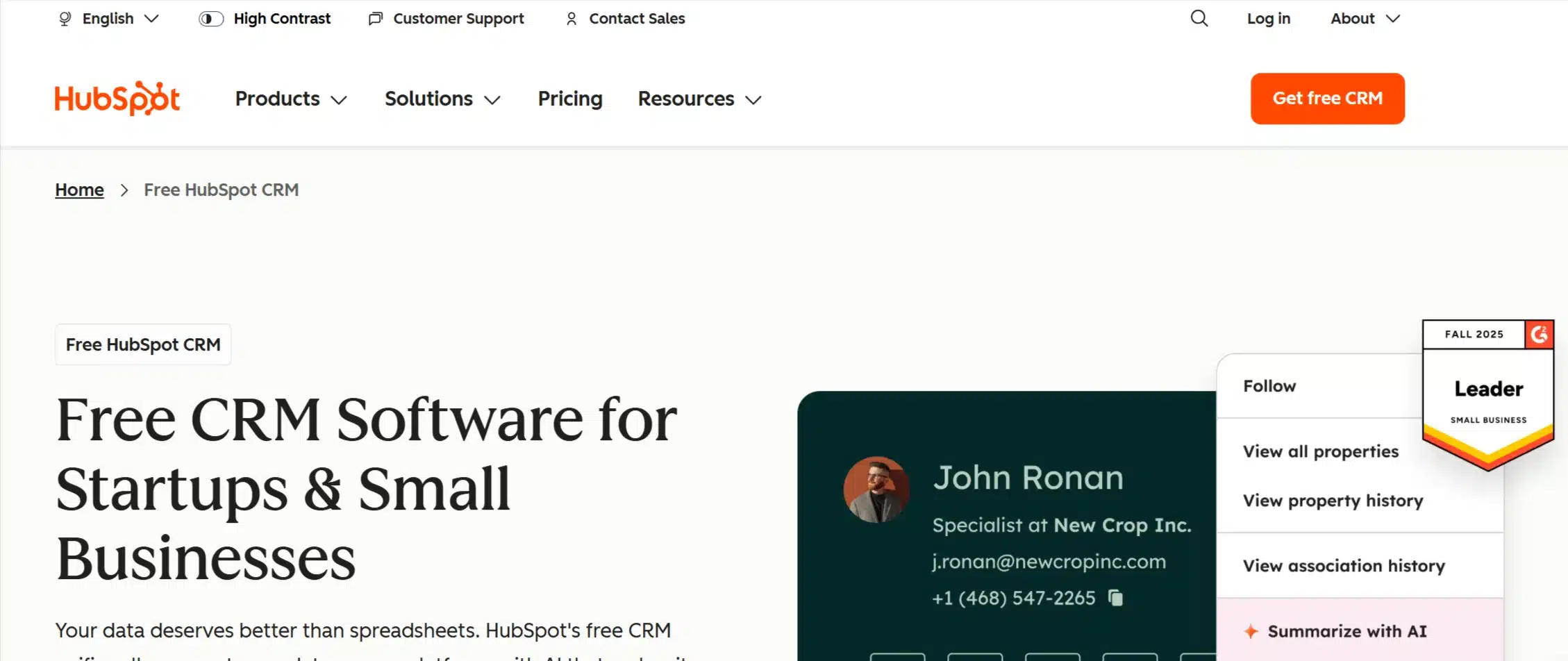 HubSpot CRM