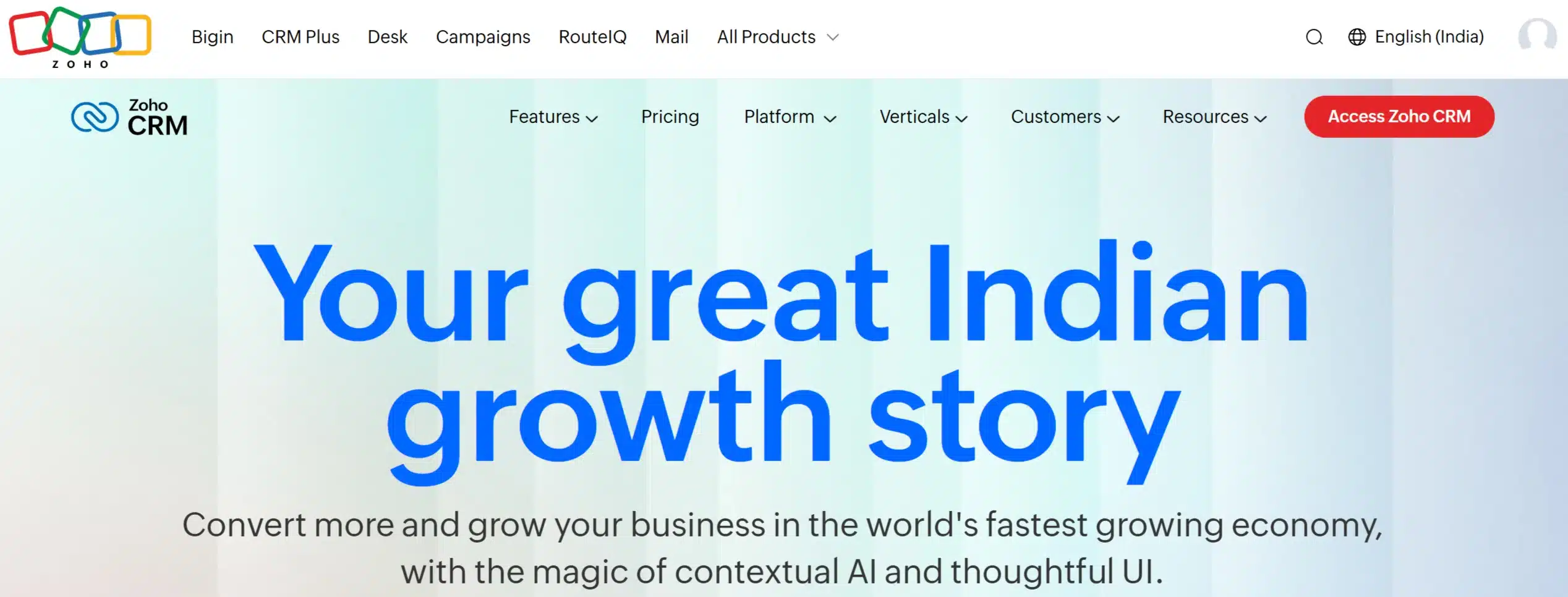 Zoho CRM