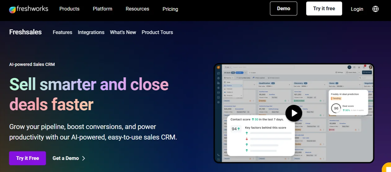 Freshsales (Freshworks CRM)