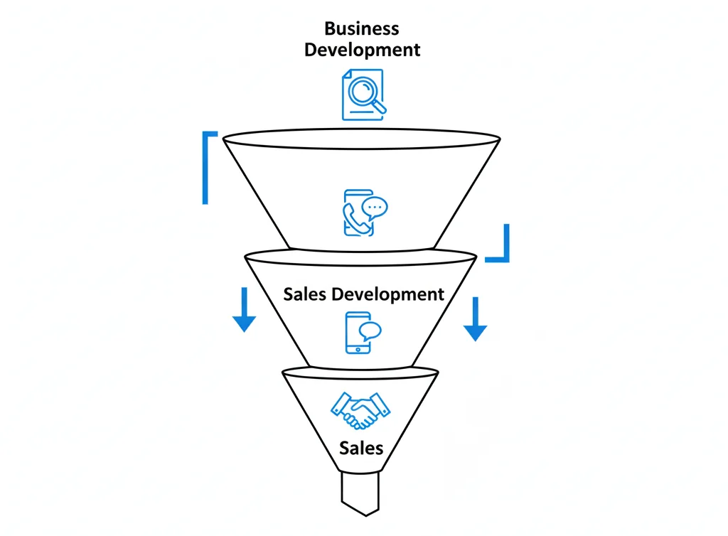 How Sales and Business Development Work Together