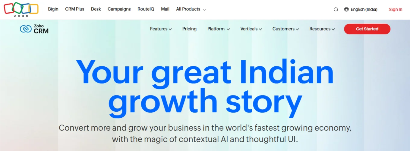Zoho CRM