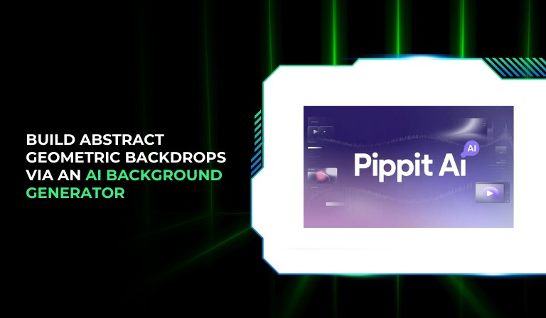 Build Abstract Geometric Backdrops via an AI Background Generator ...