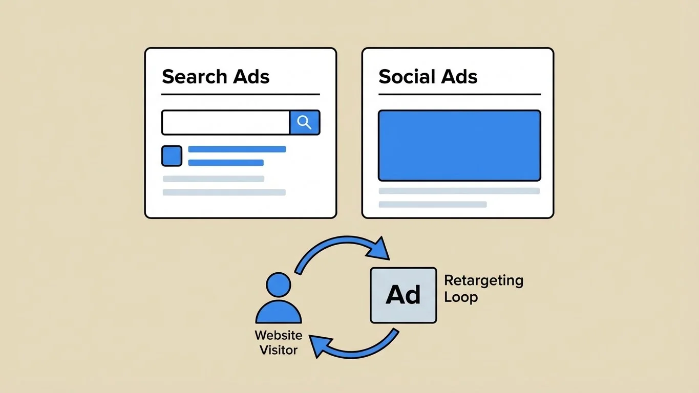 Strategic Paid Advertising (PPC & Social Ads)