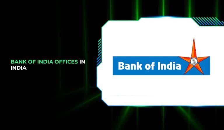 Bank of India Offices in India