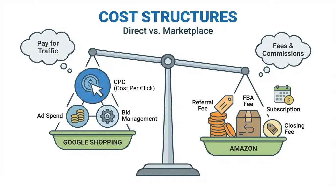 Cost Comparison CPC, Fees & Overall Investment