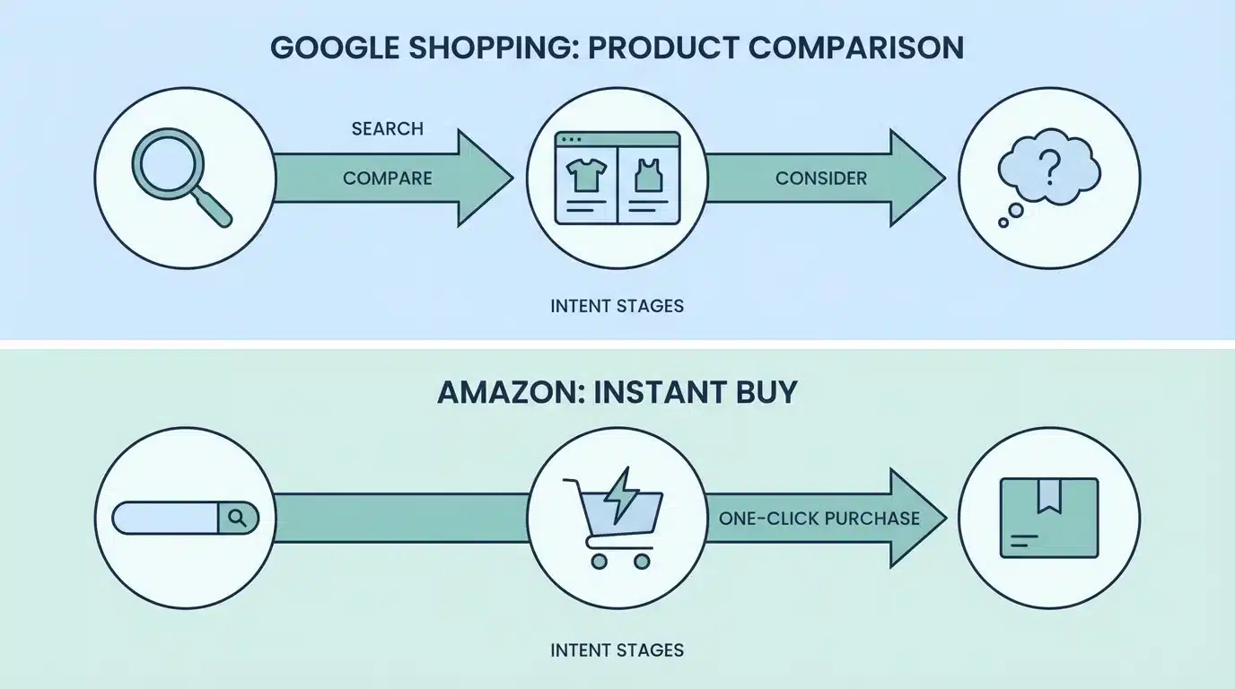 Traffic Source & Buyer Intent Comparison