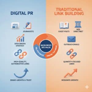 Digital PR vs Traditional Link Building