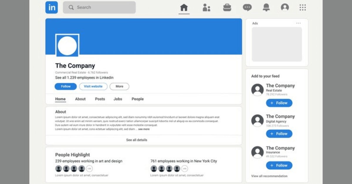 Linkedin Agency Profile