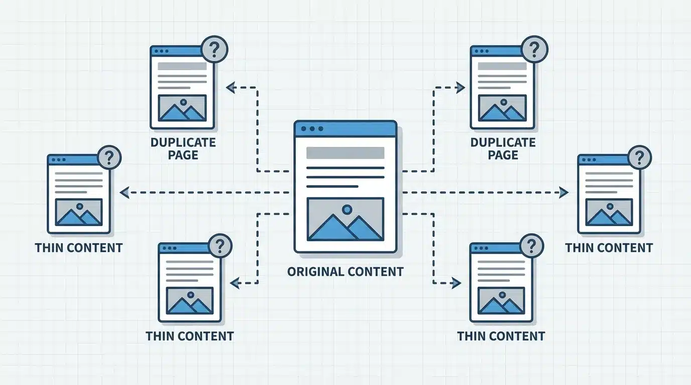 Thin Content and Duplicate Content Signals