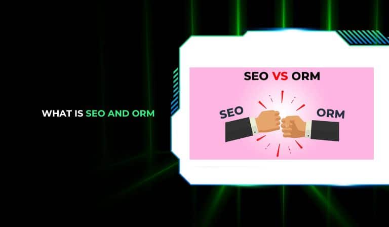 What is SEO and ORM