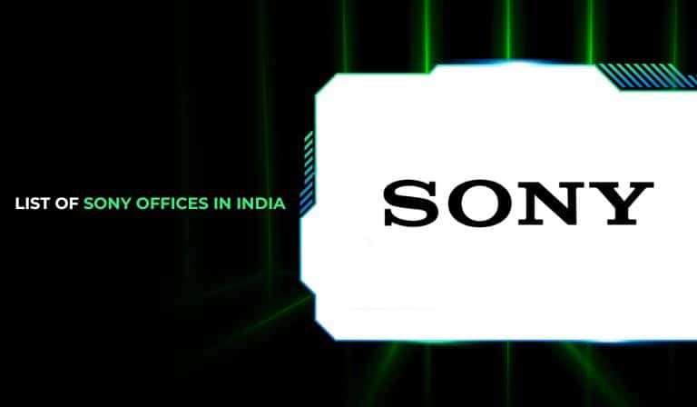 List of Sony Offices in India