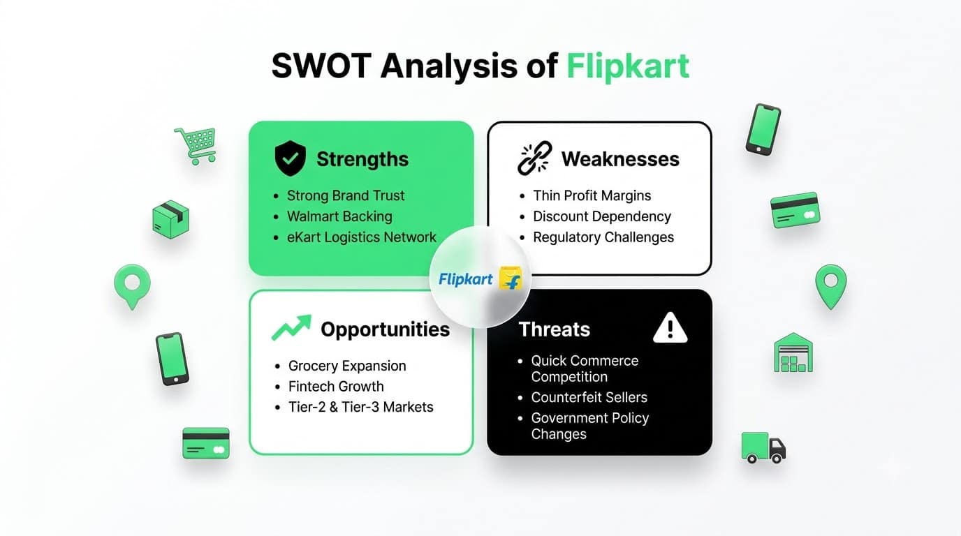 SWOT Analysis of Flipkart