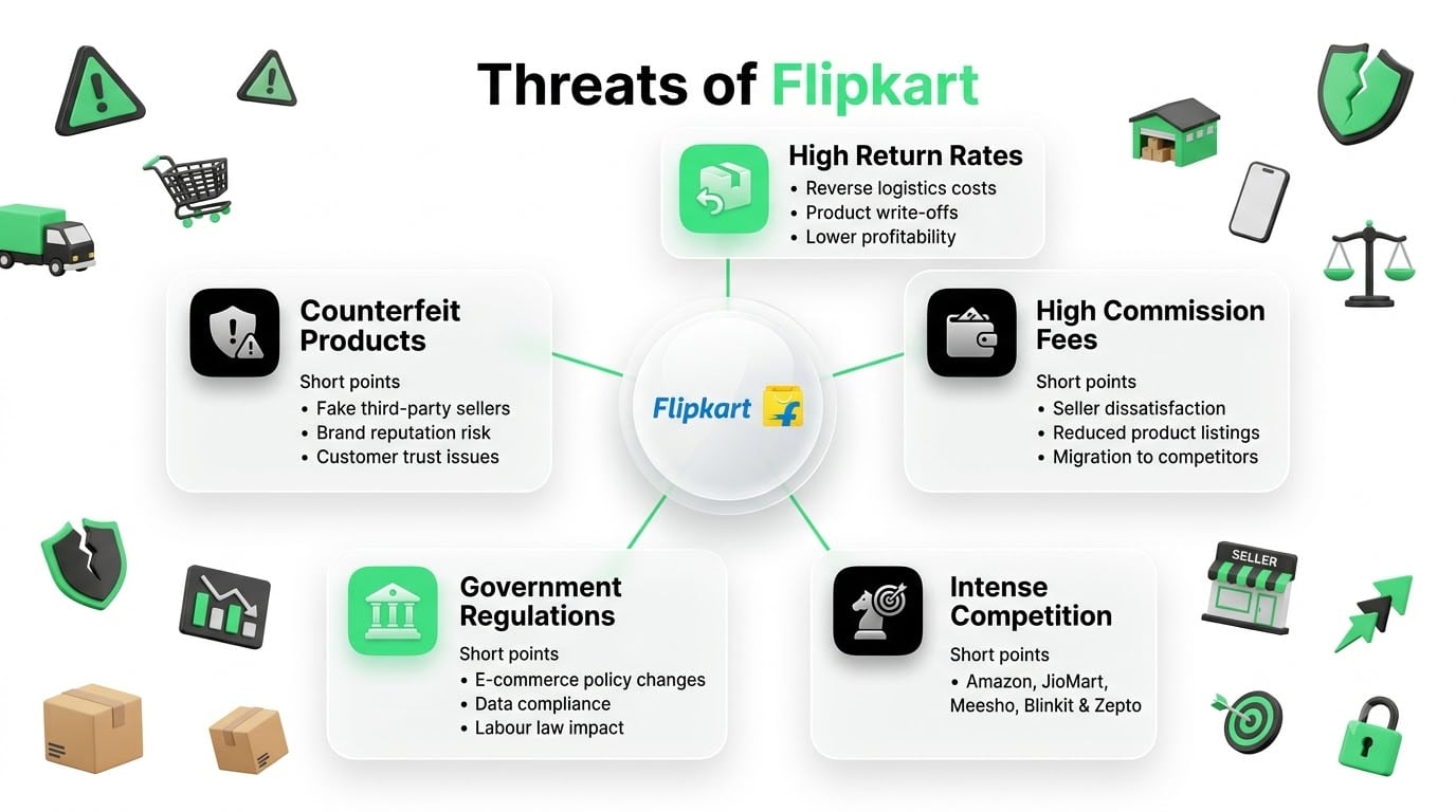 Threats in Flipkart
