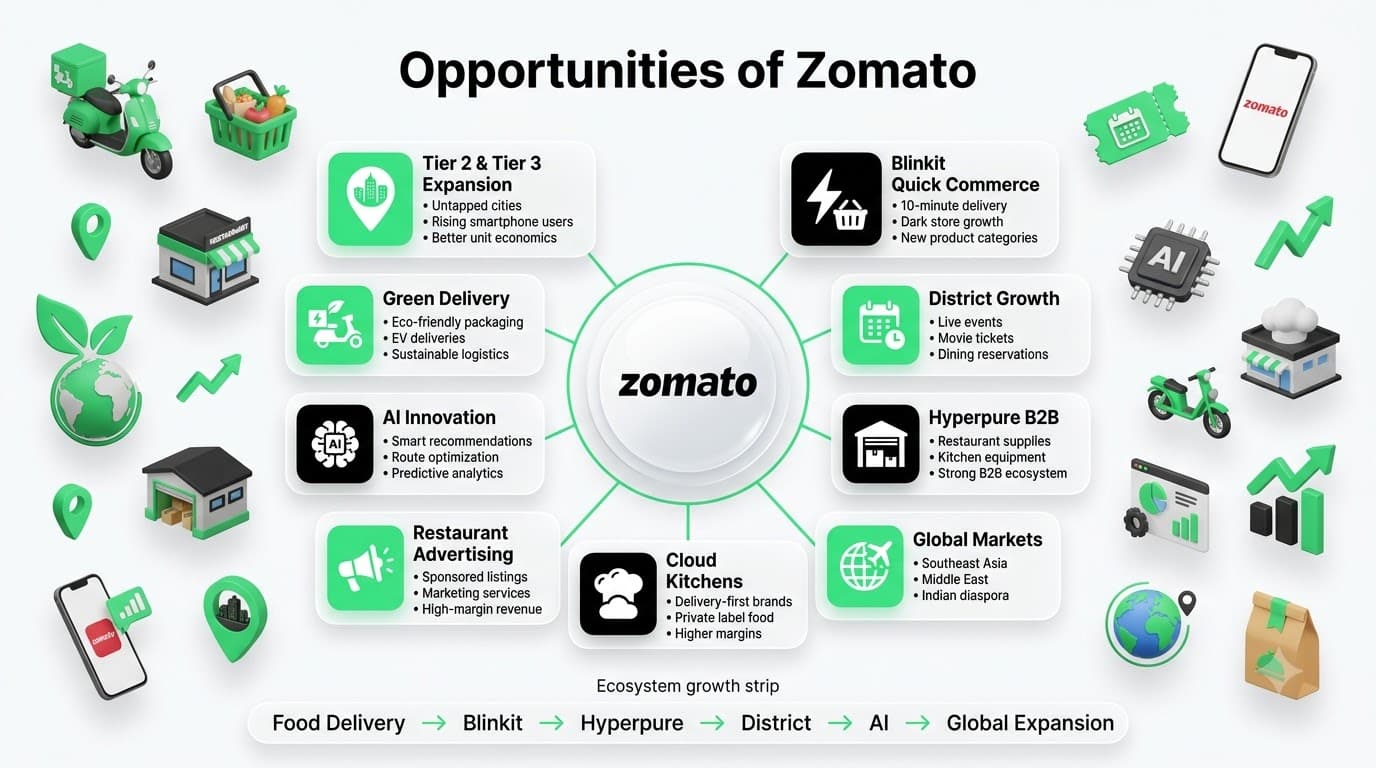 Zomato Opportunities