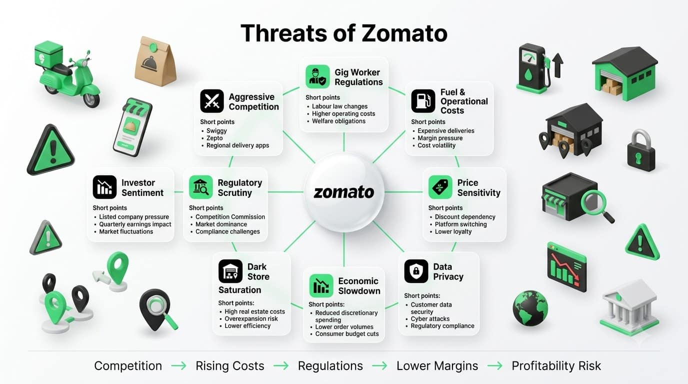 Zomato Threats