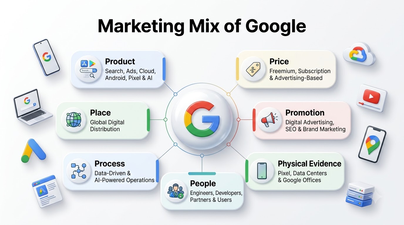 Marketing Mix of Google
