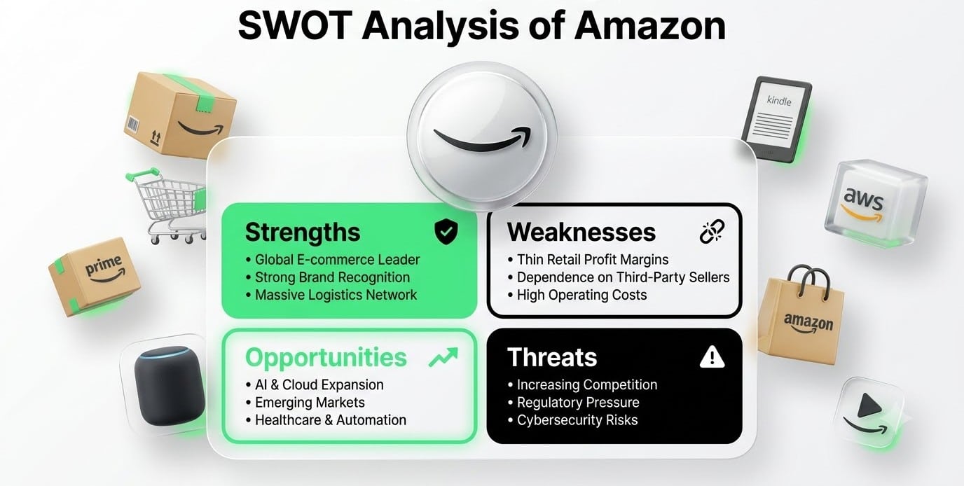 SWOT Analysis of Amazon