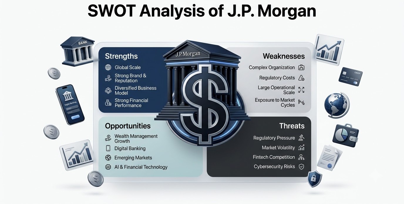 SWOT Analysis of J.P. Morgan