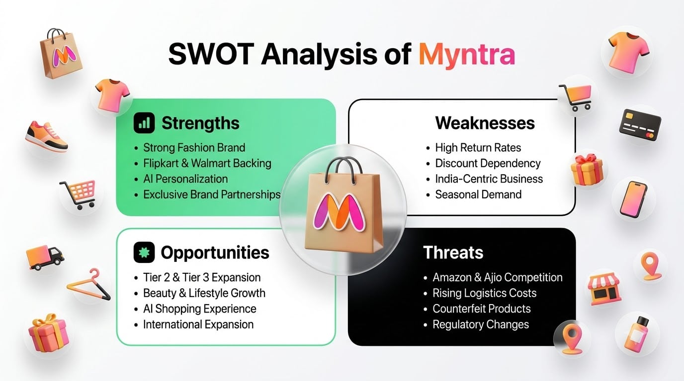 SWOT Analysis of Myntra