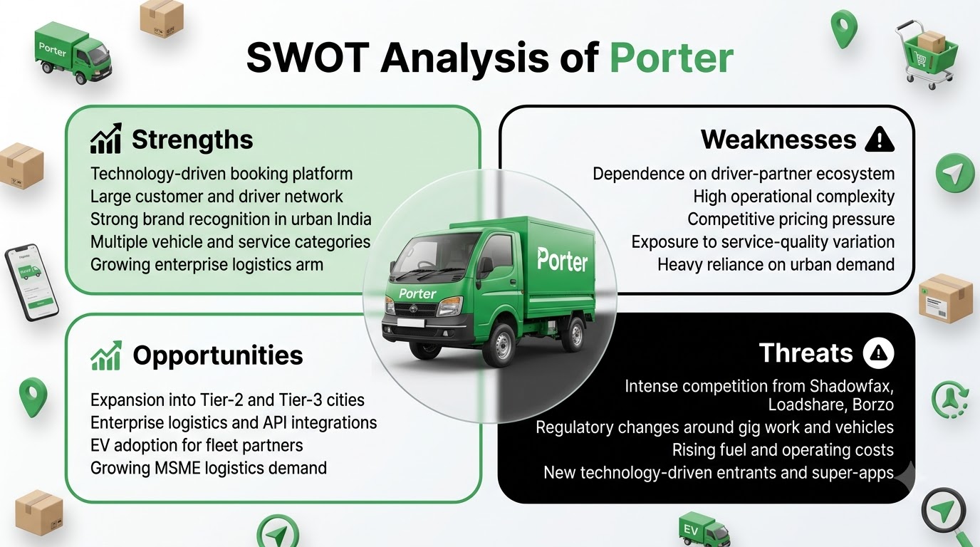 SWOT Analysis of Porter