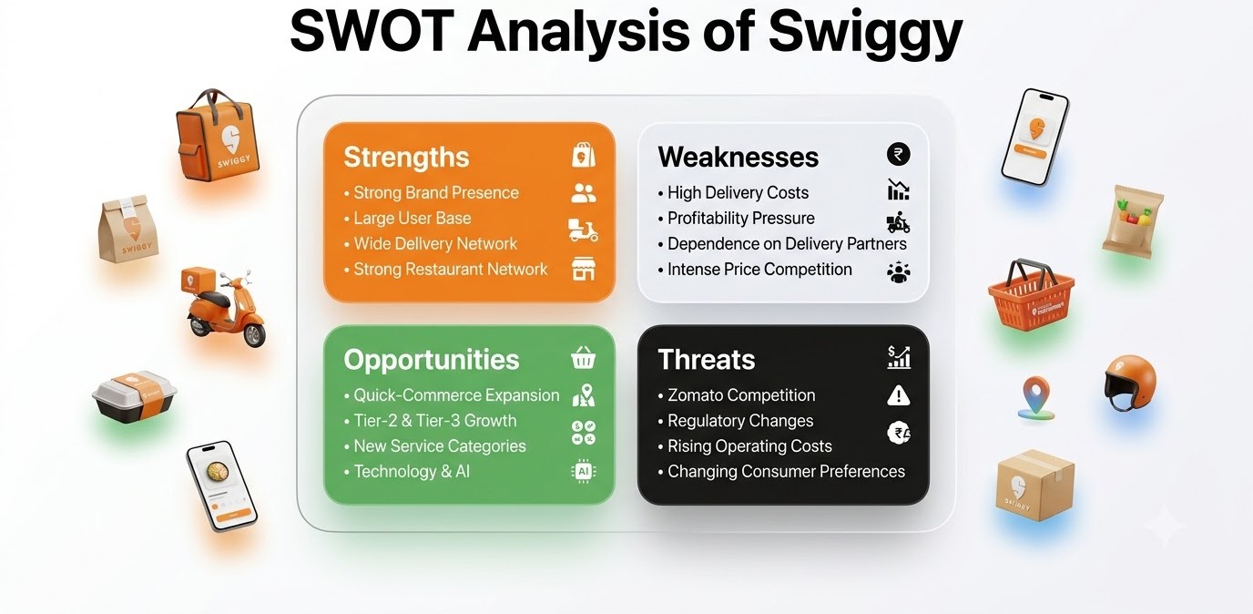 SWOT Analysis of Swiggy