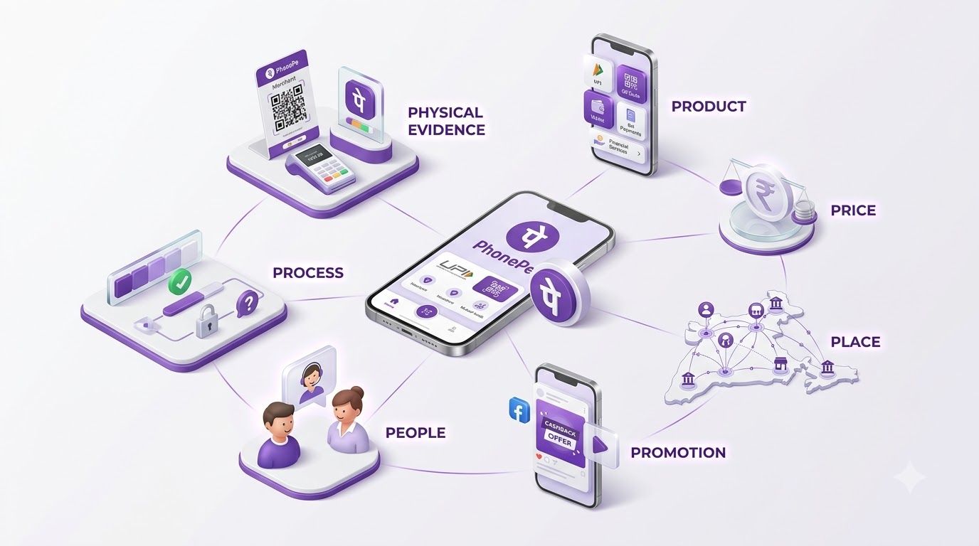 Marketing Mix of Phonepe
