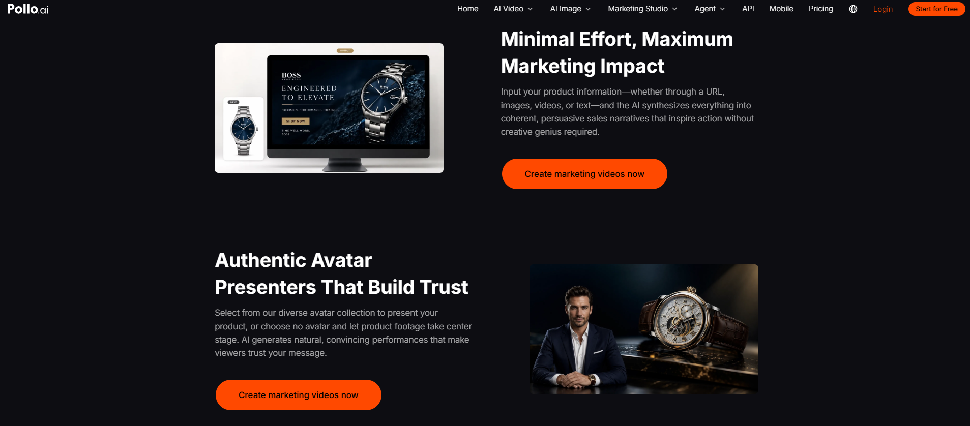 Pollo AI Marketing Video Generator