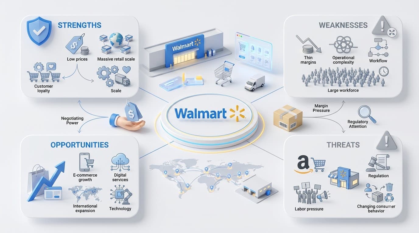 SWOT Analysis of Walmart