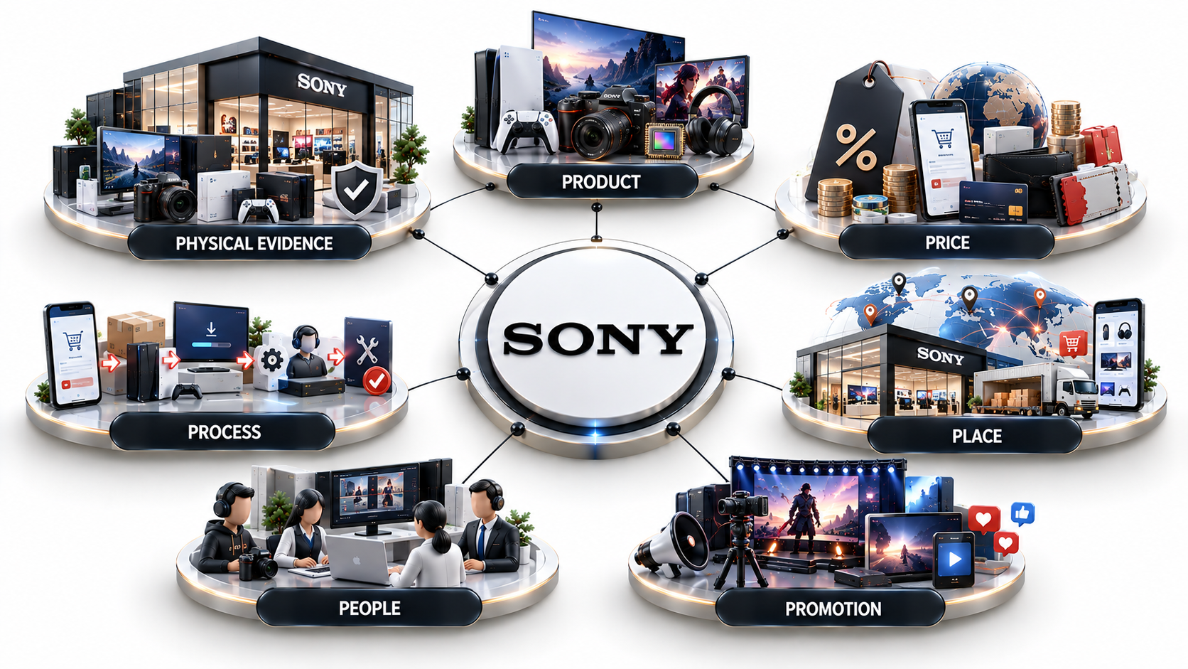 Marketing Mix of Sony
