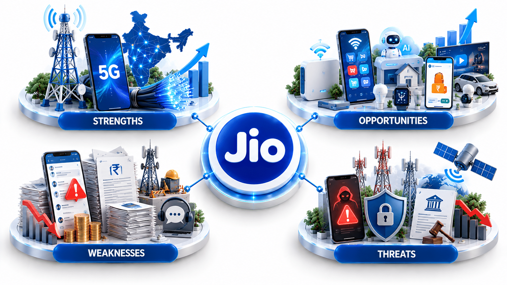 SWOT Analysis of Jio